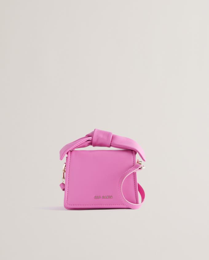 Sac Crossbody Ted Baker Mini Bow Knot Rose Clair Femme | DYX-13266845